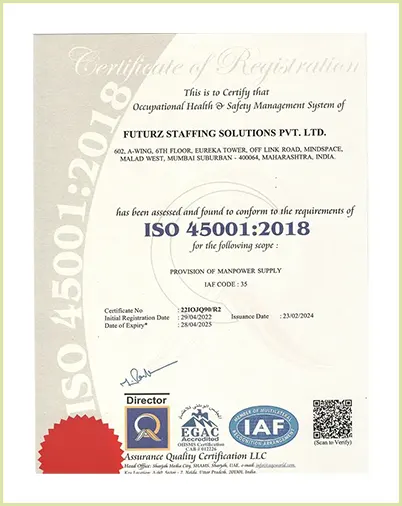 ISO-Certificate